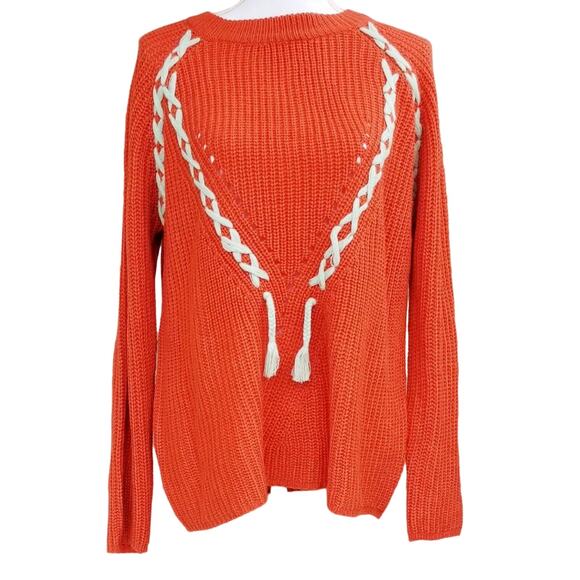 Hayden Sweaters - Hayden Los Angeles Orange Sweater